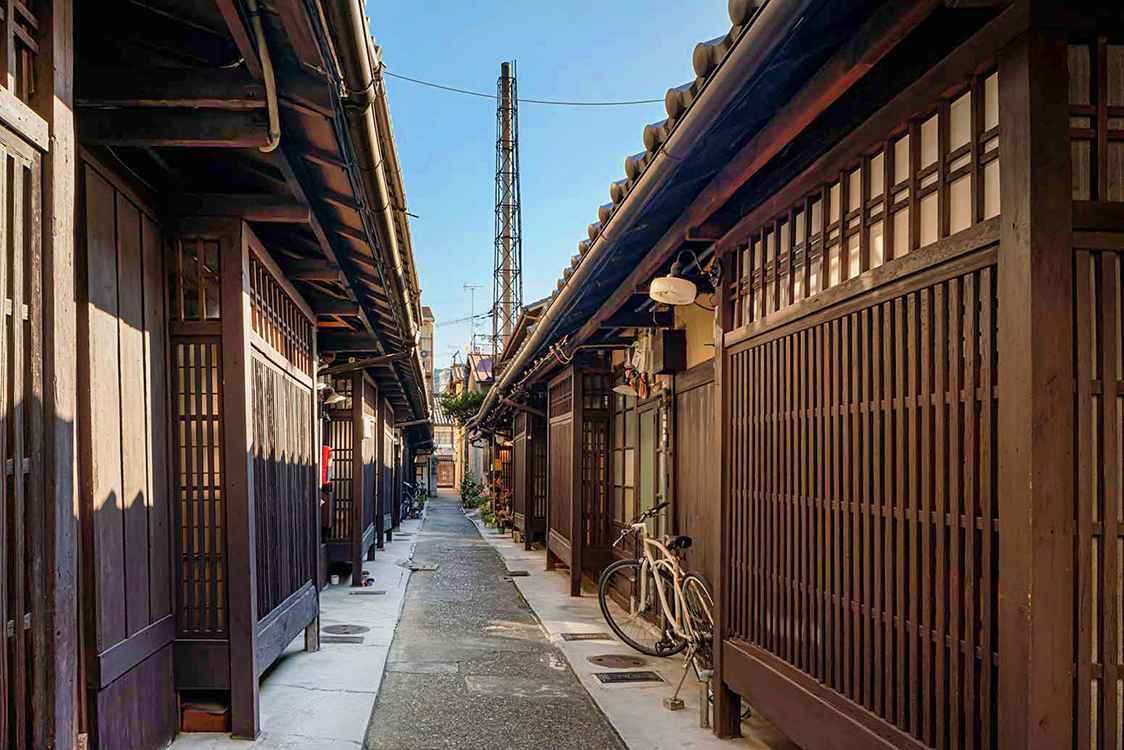 あじき路地のオーディオガイド