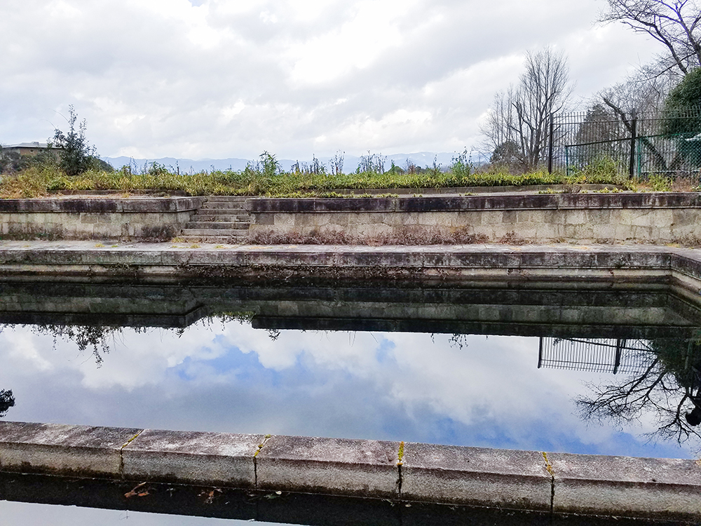 本願寺水道水源池のオーディオガイド
