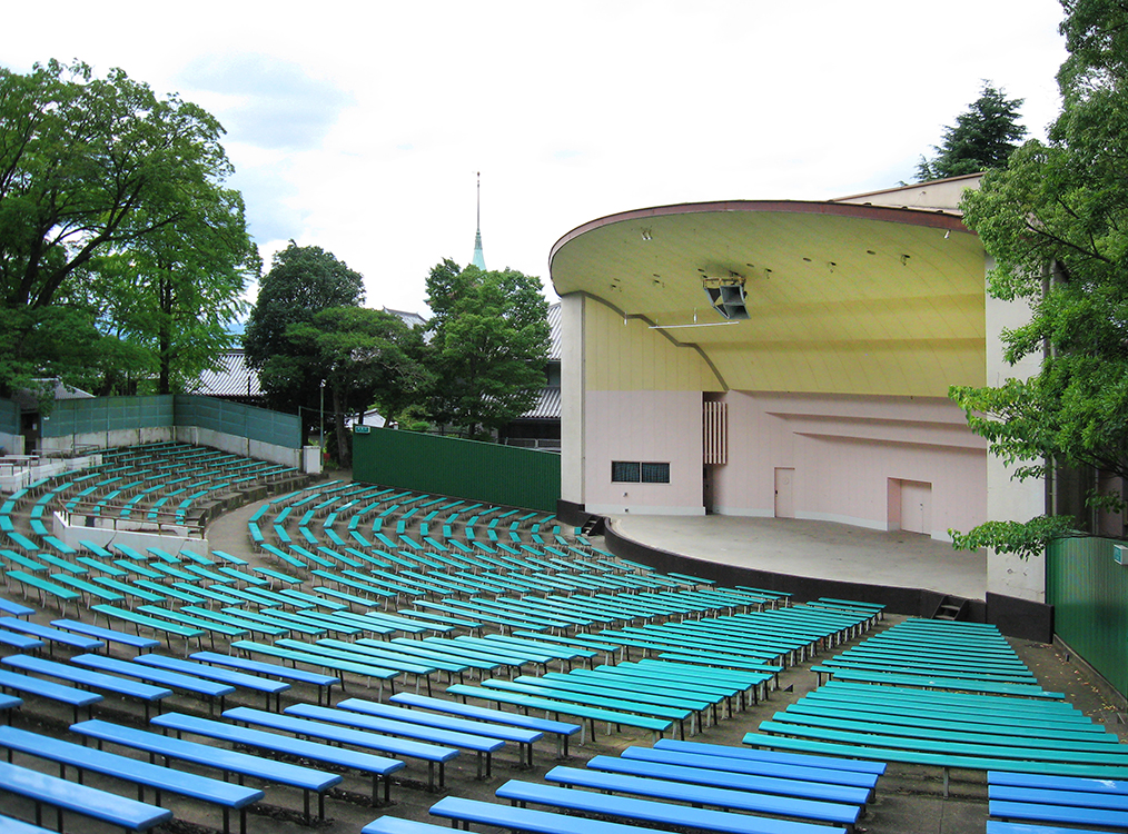 京都市円山公園音楽堂のオーディオガイド