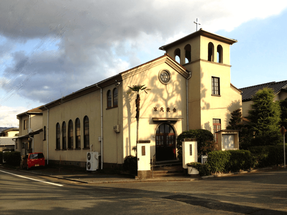 日本キリスト教団京北教会外観
