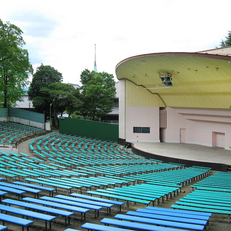 京都市円山公園音楽堂|パスポート公開