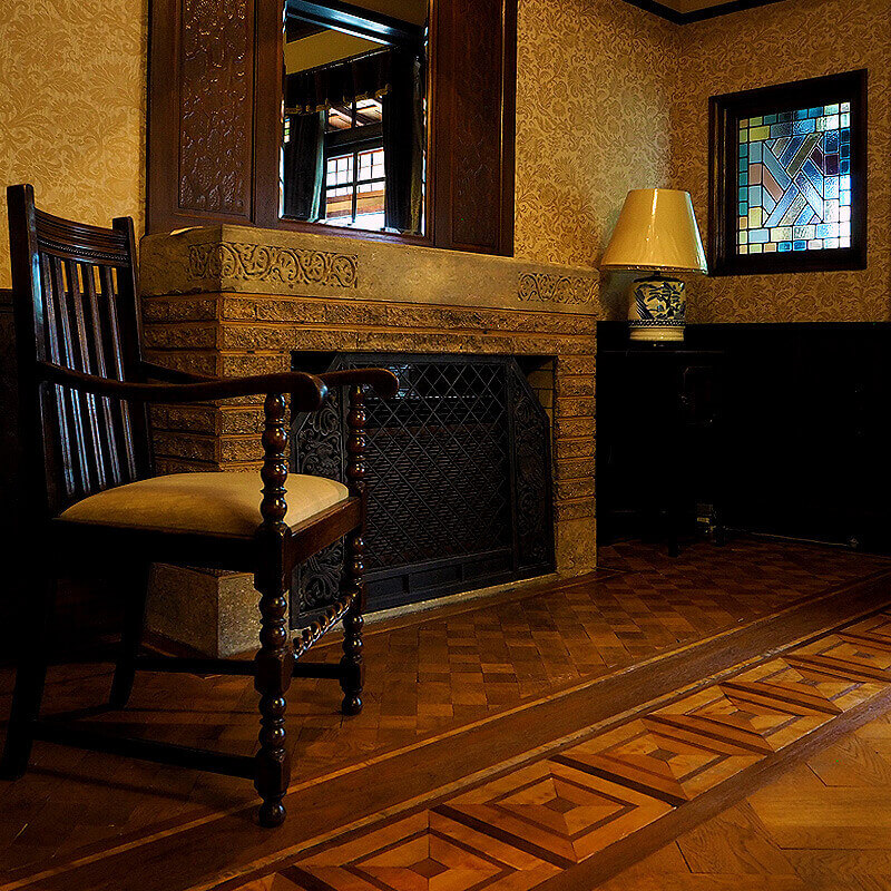 【八竹庵】くろちく重役と豪商の迎賓館を特別見学、武田五一の洋間から鉾見台まで